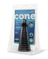 Shop b-Vibe Cone 10 Inch Tapered & Ribbed XXL Dildo with Suction Cup online