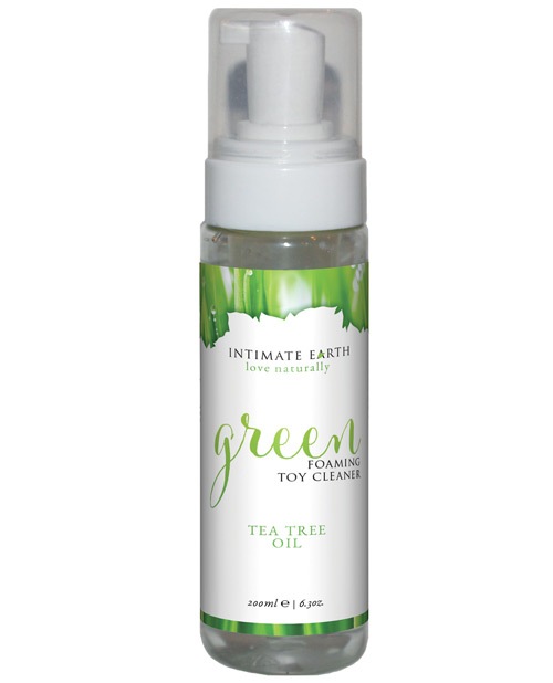 Shop Intimate Earth Foaming Toy Cleaner - 200 ml Green Tea Tree Oil online