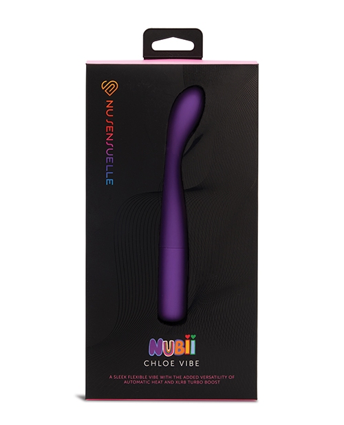 Shop Nu Sensuelle Chloe Nubii G-Spot Vibe w/Turbo & Heat - Purple online