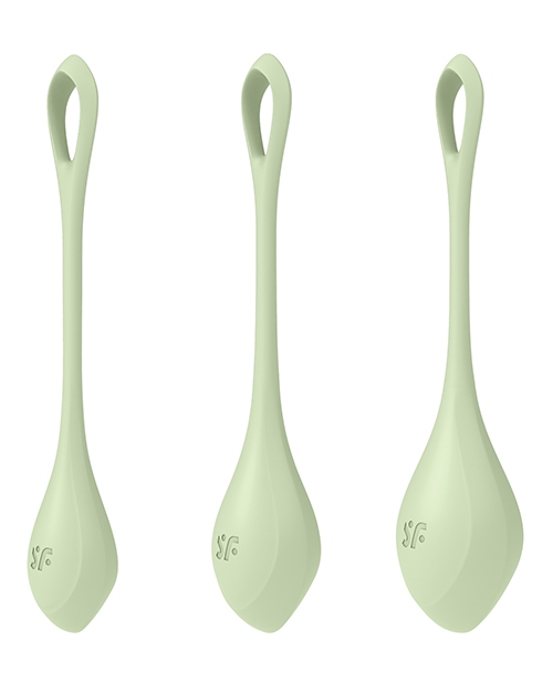 Shop Satisfyer Yoni Power 2 Balls Training Set - Light Green online