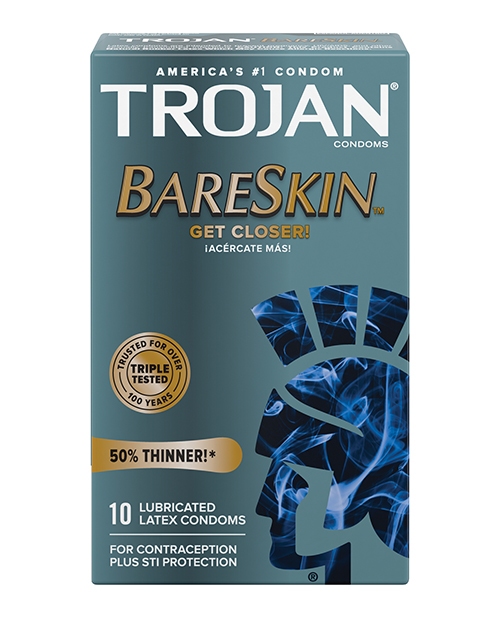 Shop Trojan BareSkin Condoms - Box of 10 online