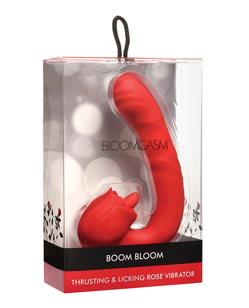 Shop Bloomgasm - Boom Bloom Thrusting & Licking Rose Vibrator online