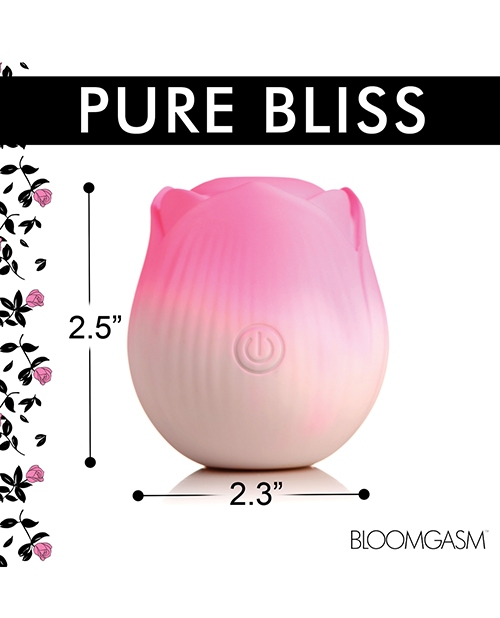 Buy Bloomgasm Pulsing Petals Throbbing Rose Stimulator - Pink