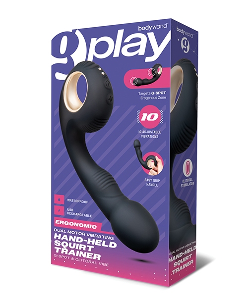 Buy Bodywand G-Play Ergonomic Dual Motor Squirt Trainer - Black online