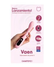 Shop Camtoyz Vaen G-Spot Vibrator - Pink