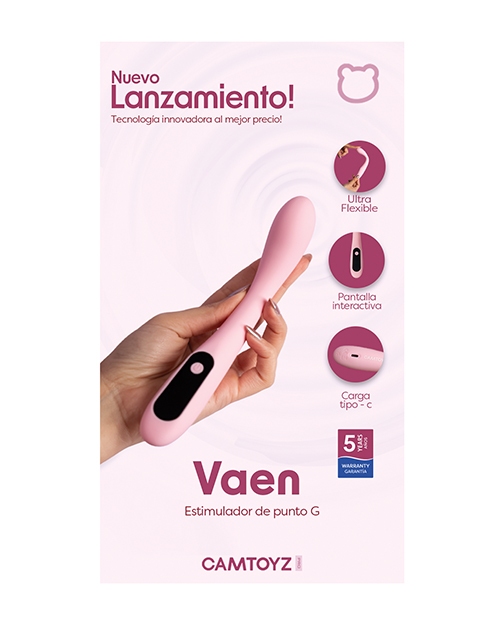 Shop Camtoyz Vaen G-Spot Vibrator - Pink