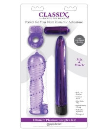 Buy Classix Ultimate Pleasure Couples Kit - Purple online