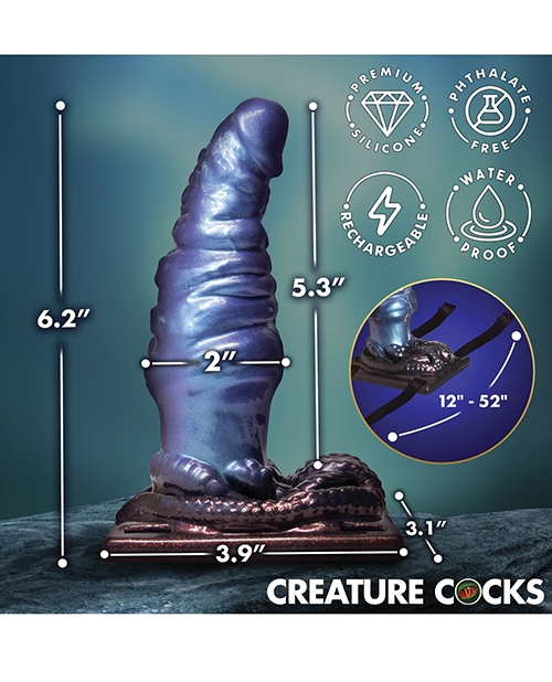 Buy Creature Cocks Lord Neptune Vibrating Silicone Grinder