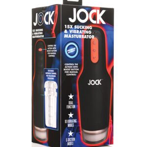 Order Curve Toys Jock 15x Sucking & Vibrating Masturbator