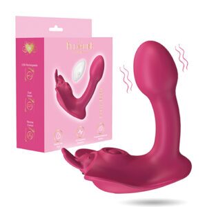Buy Honey Ryder Dual Action Thumping & Vibrating Rabbit - Pink online