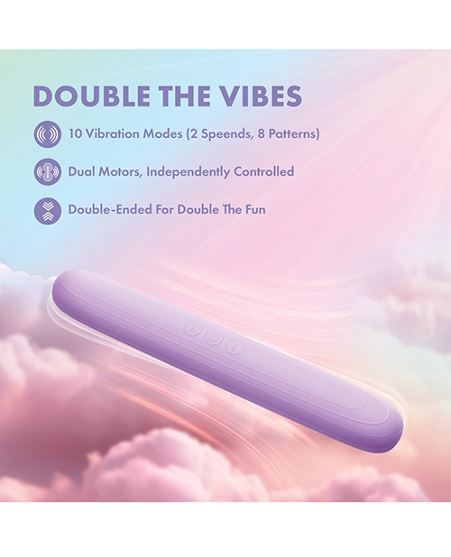 Buy Play With Me Play With Me Double Ended Vibrator - Purple