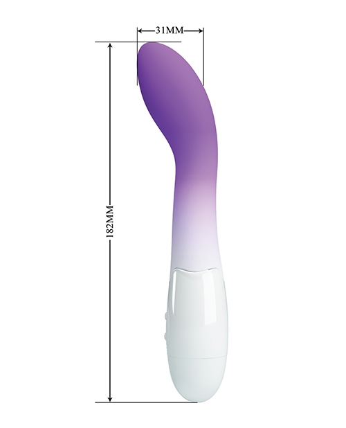 Shop Pretty Love Bishop Vibrator - Purple Ombre