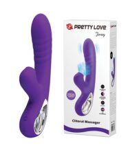Shop Pretty Love Jersey Sucking & Vibrating Rabbit - Purple online