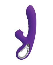 Pretty Love Jersey Sucking & Vibrating Rabbit - Purple for sale