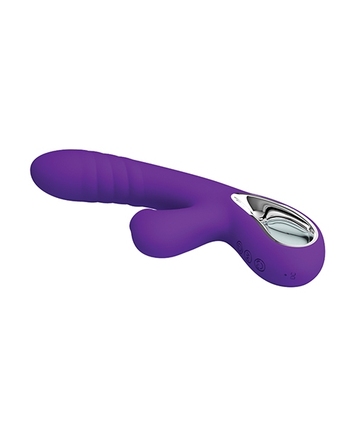 Buy Pretty Love Pretty Love Jersey Sucking & Vibrating Rabbit - Purple