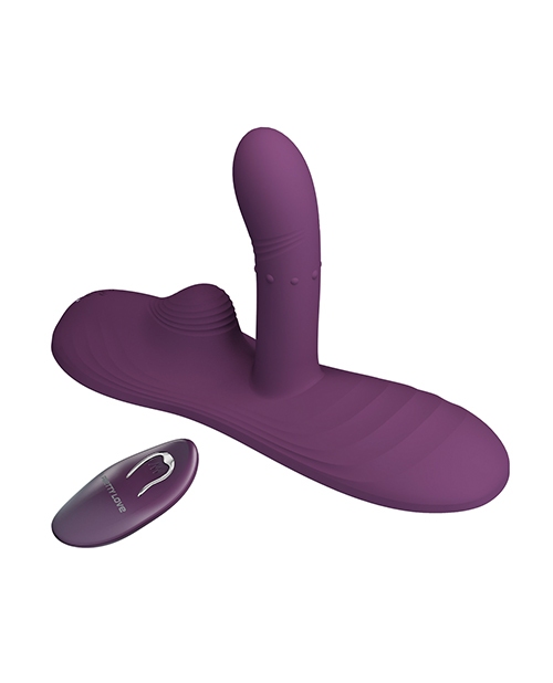 Order Pretty Love Remote Controlled Vibe Pad Luka - Purple online