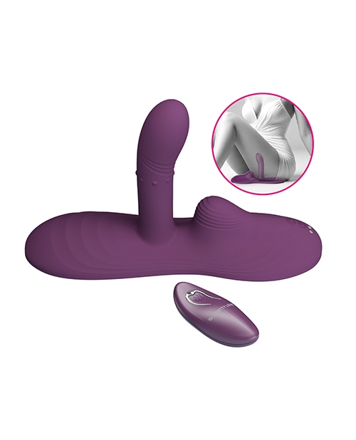 Buy Pretty Love Pretty Love Remote Controlled Vibe Pad Luka - Purple