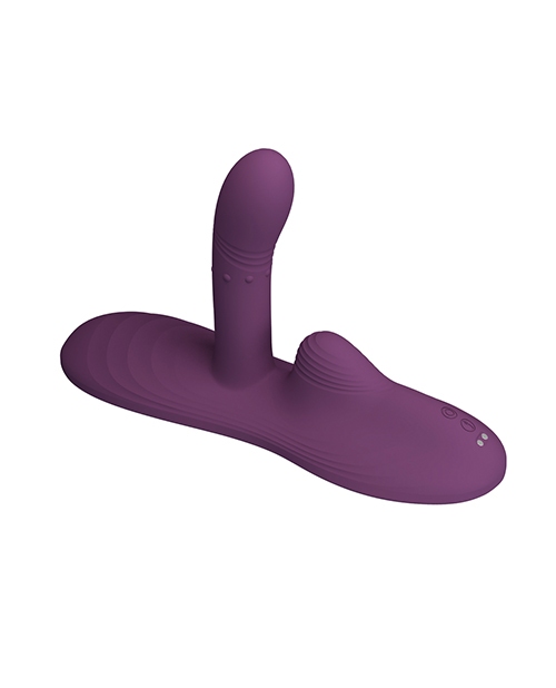 Shop Pretty Love Remote Controlled Vibe Pad Luka - Purple
