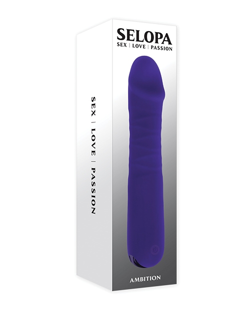 Shop Selopa Ambition Thrusting Vibrator - Purple online