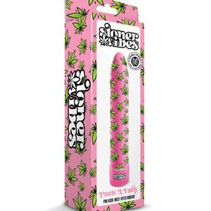 Buy Stoner Vibes Pack A Fatty Multi Speed Vibrator - Pink Kush online
