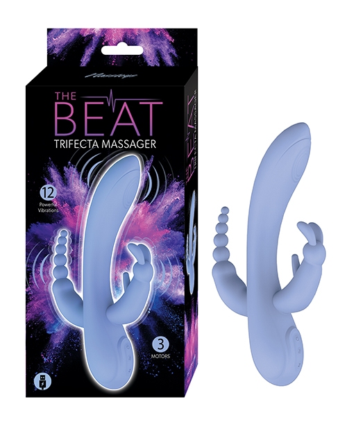 Shop The Beat Trifecta Massager - Violet online