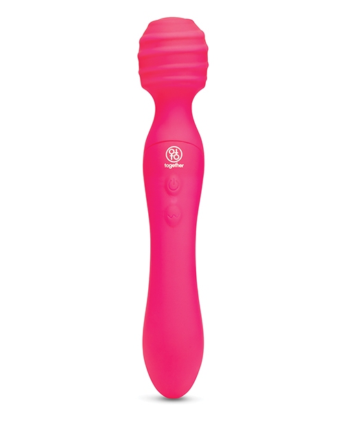 Buy Together Tri Delight Dual-Ended Triple Stim Wand & Rabbit Vibrator at HerVibrators.com