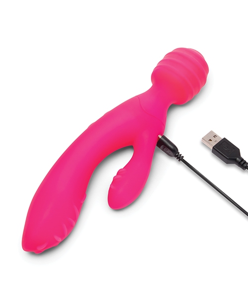 Buy Together Together Tri Delight Dual-Ended Triple Stim Wand & Rabbit Vibrator