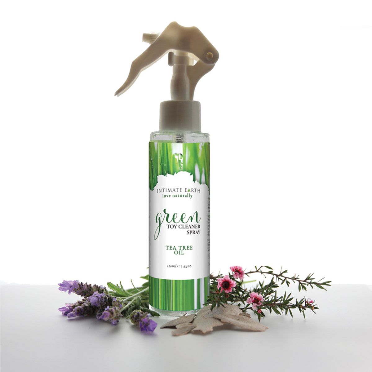Best Intimate Earth Green Toy Cleaner Spray 125ml sex toy cleaner by Intimate Earth