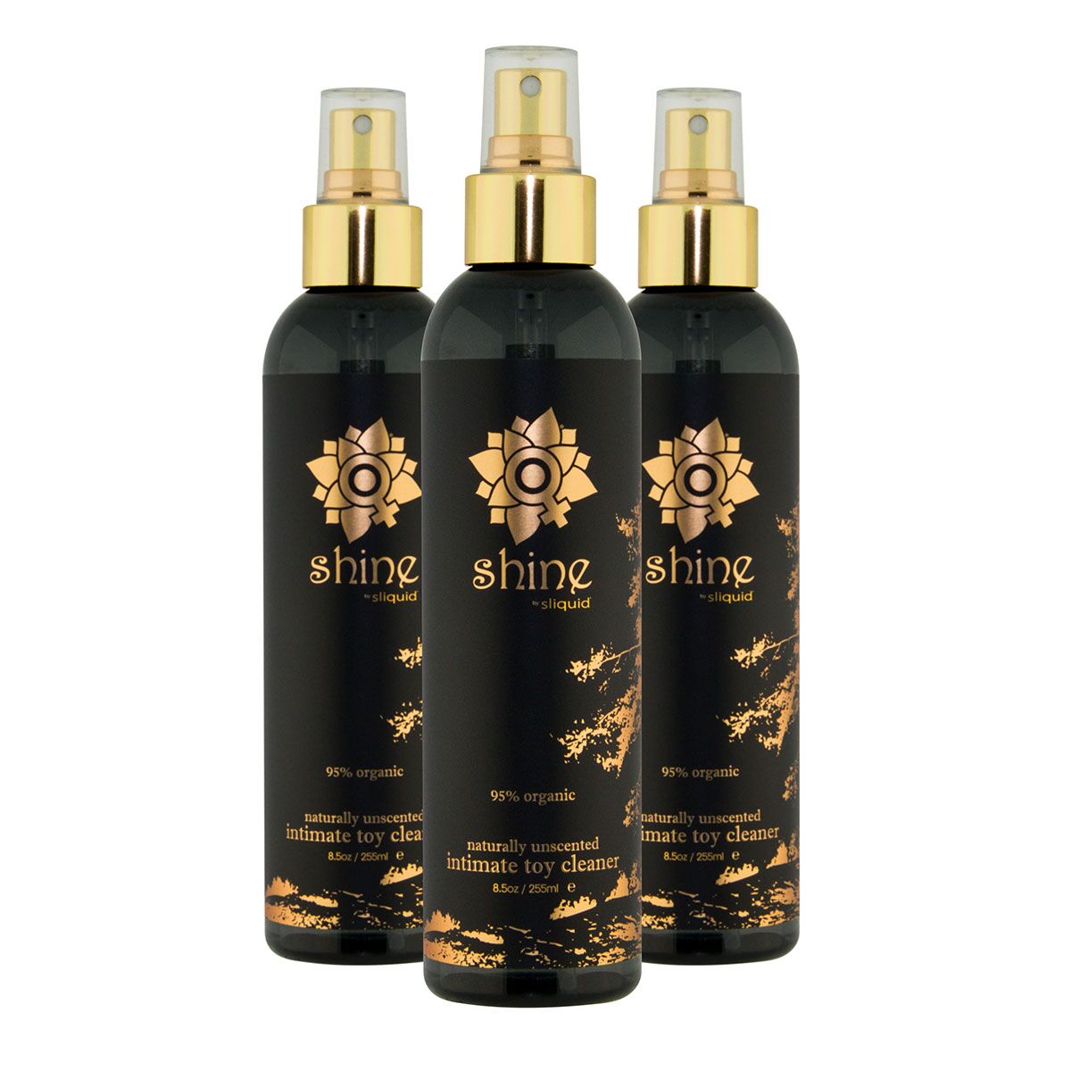 A top choice for Vegans, Sliquid Shine Toy Cleaner 8.5oz personal vegan lubricant by Sliquid is for sale at herVibrators.com.