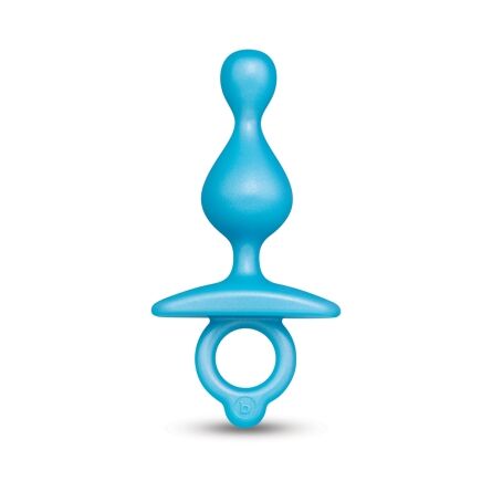 b Vibe Butties Pop Beaded Silicone Plug dildo made by B-Vibe on sale at herVibrators.com