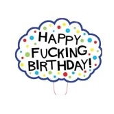 Buy  Happy Fucking Birthday  X Rated Candle book for her.