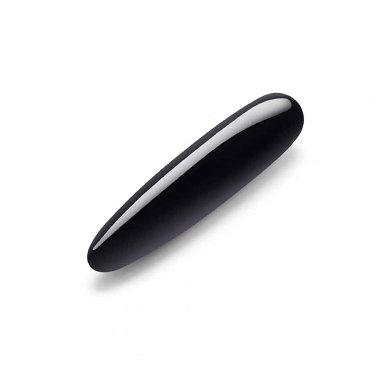 Le Wand Crystal Slim Wand Black Obsidian dildo made by Le Wand on sale at herVibrators.com