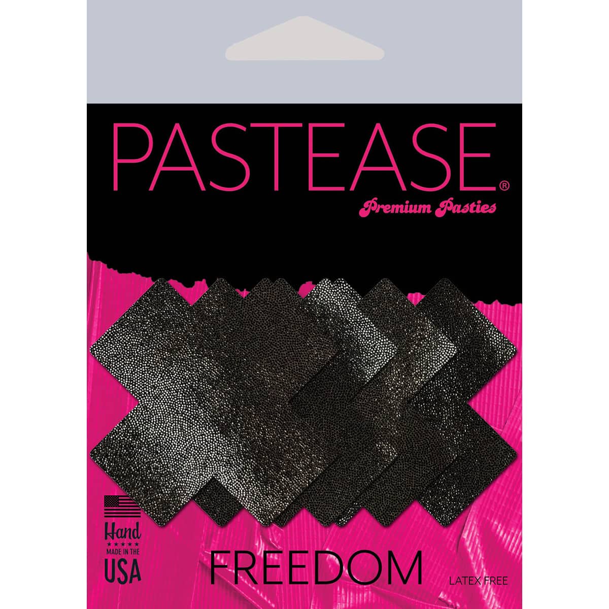 Wearing Pastease Petite Crosses 4pc Black nipples covers by Pastease can be fun and sexy!