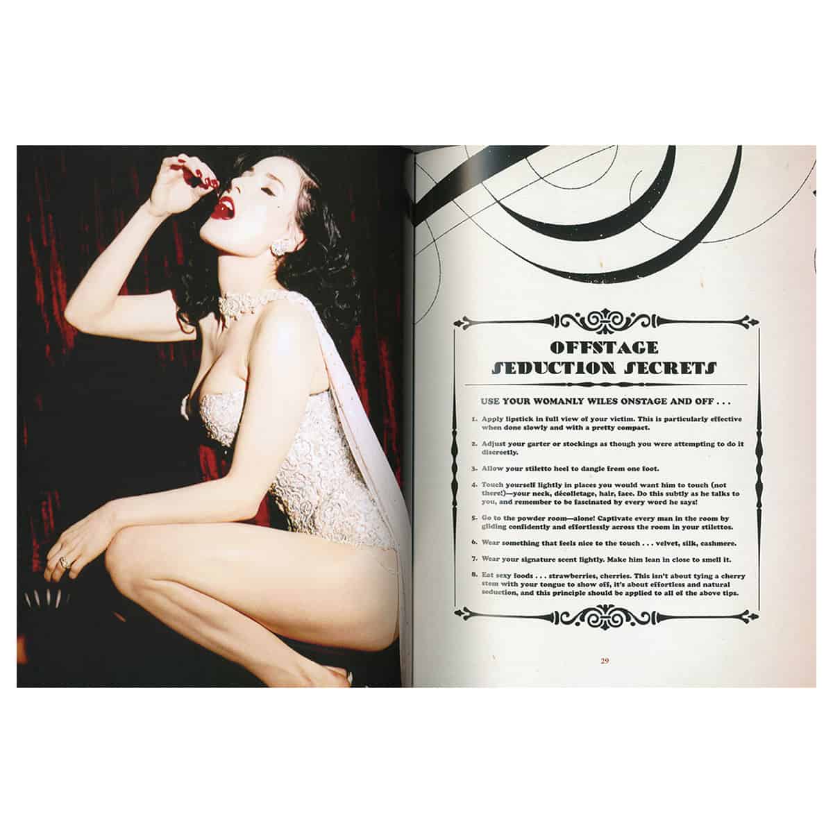 Buy Fetish and the Art of the Teese Burlesque   and  the Art of the Teese book for her.