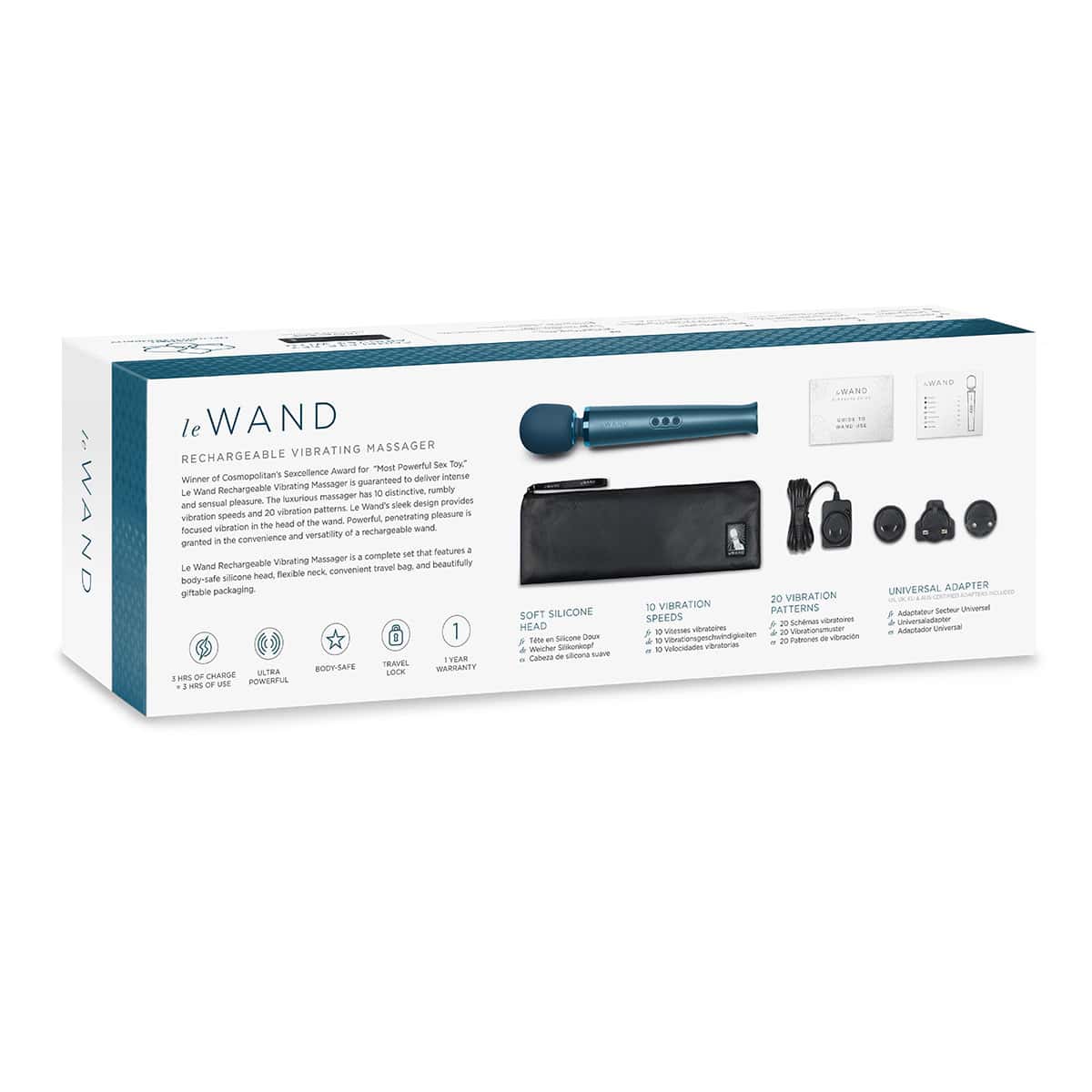 Buy a Le Wand Massager  Pacific Blue vibrator.