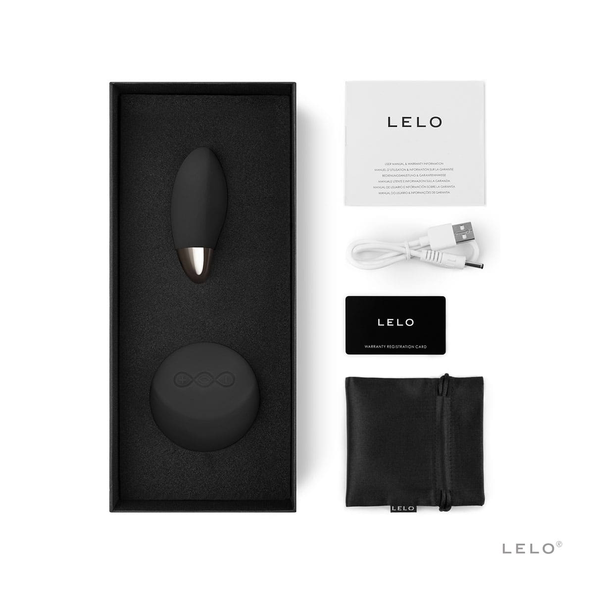 Buy a LELO Lyla 2  Obsidian Black vibrator.