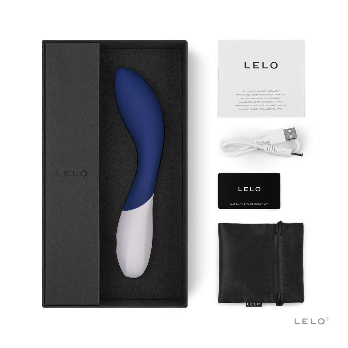 Buy a LELO Mona Wave  Midnight Blue vibrator.