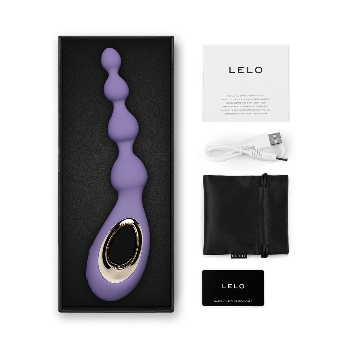 Buy a Lelo Soraya Purple vibrator.