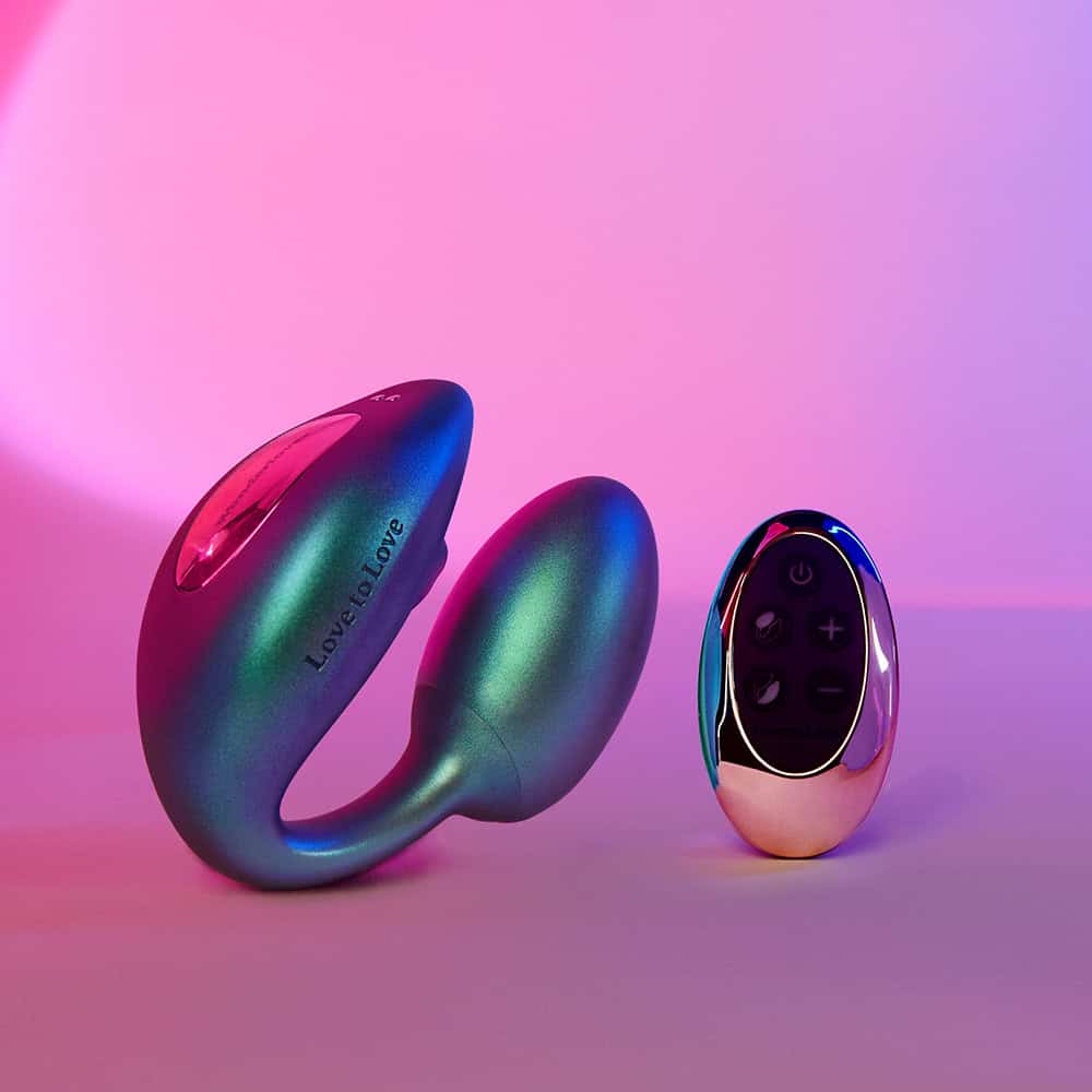 Buy a Love to Love Wonderlover w/Remote Iridescent Turquoise vibrator.