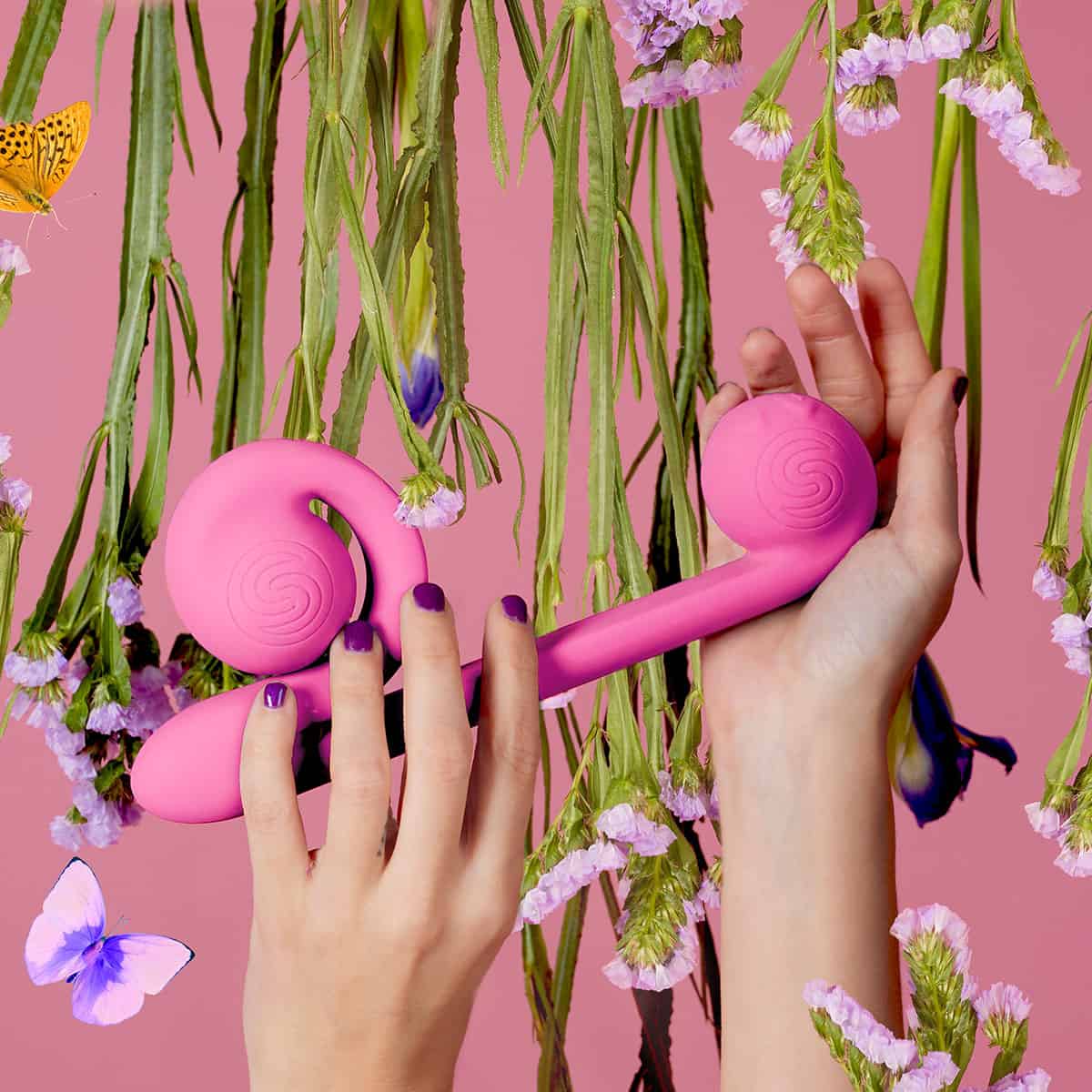 Buy a Snail Vibe  Pink vibrator.