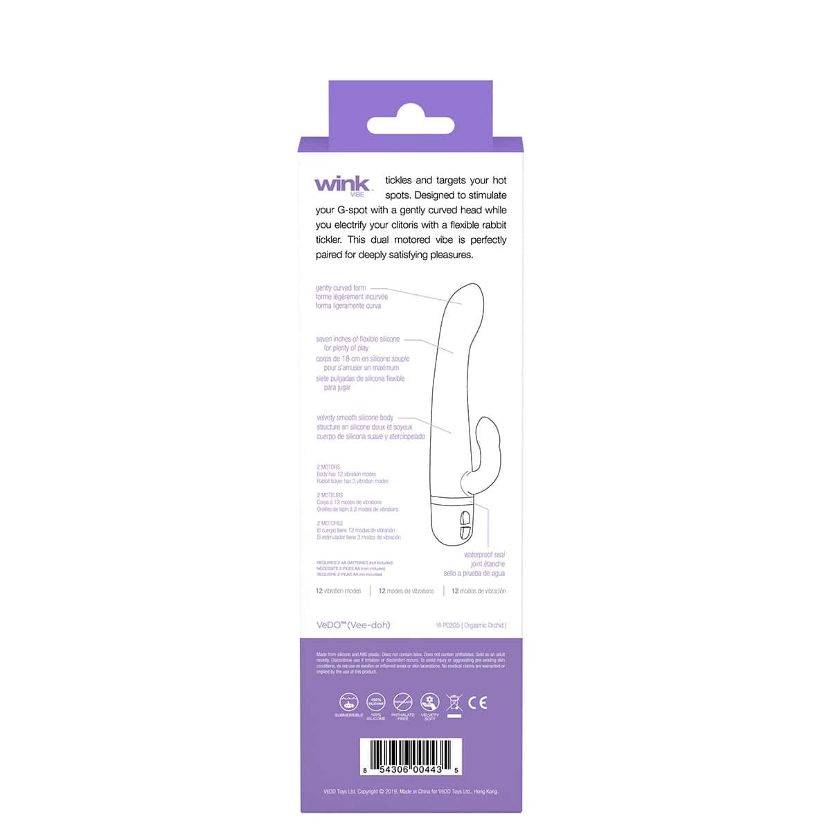 Buy a VeDO Wink Vibe  Lavender vibrator.