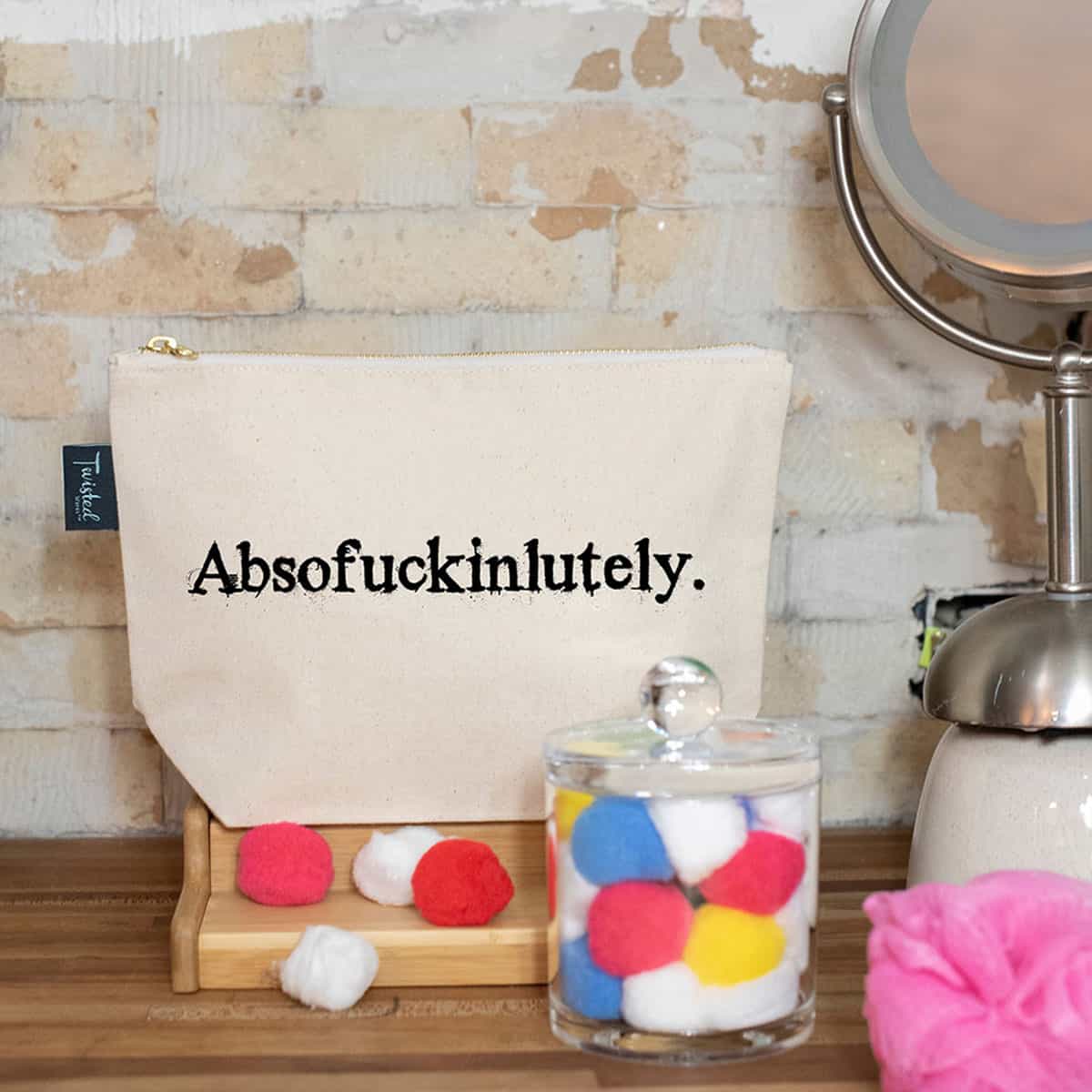 Buy and try  Twisted Wares Absofuckinlutely Bitch Bag sex toy storage by Twisted Wares