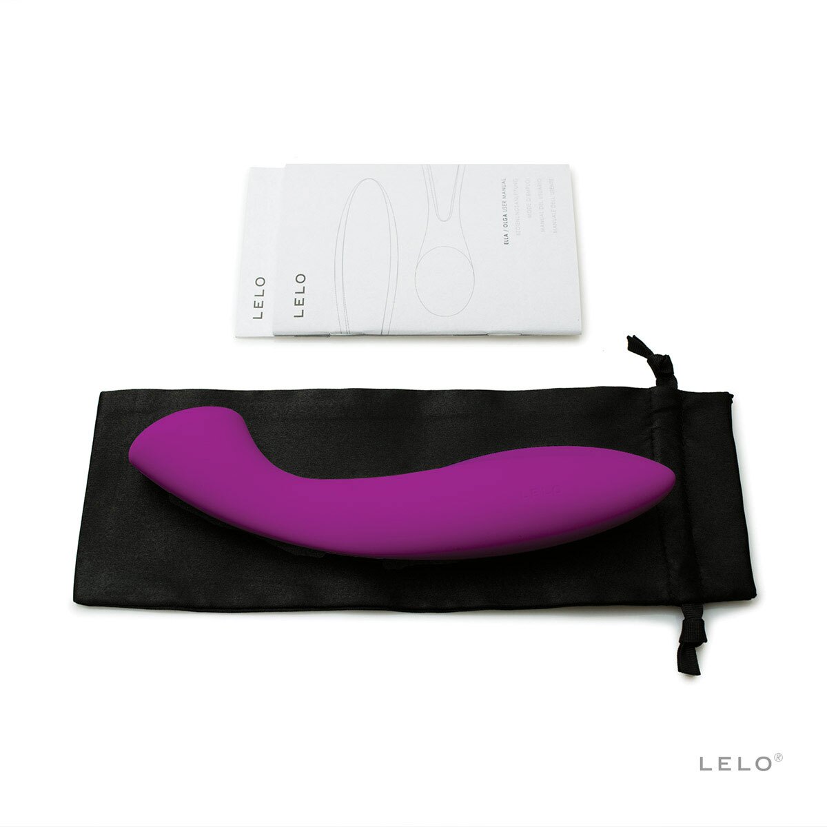 LELO Ella Deep Rose dildo made by LELO on sale at herVibrators.com