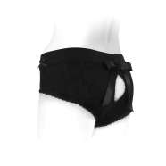 XS Bella Harness Dildo Blk Blk Nylon is crafted for adults who value luxury design and a tailored, body-aware experience