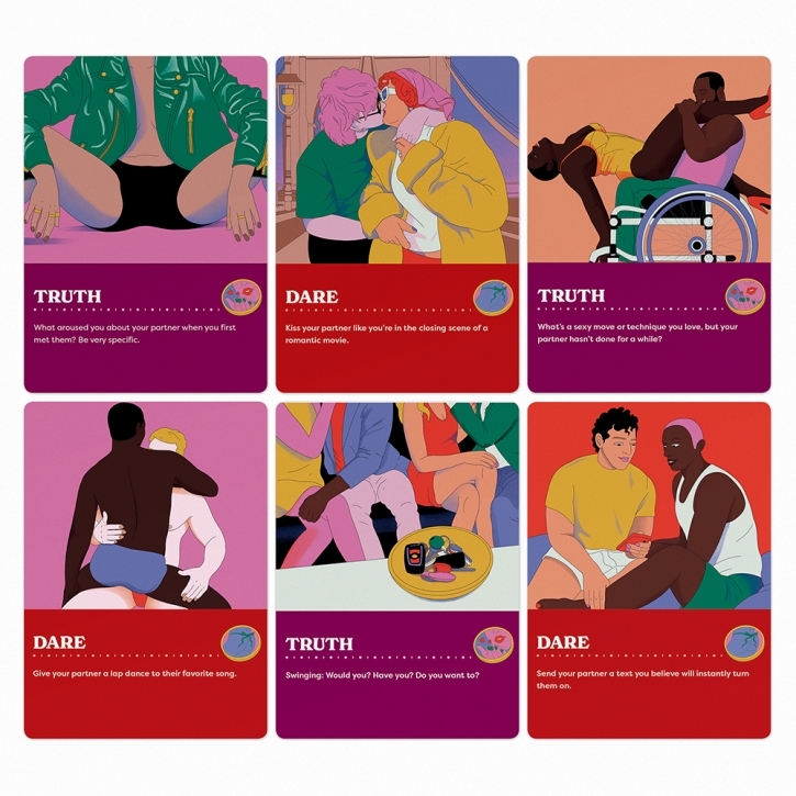 Buy  Truth or Dare Heads or Tails:A Sexy Game of Chance book for her.