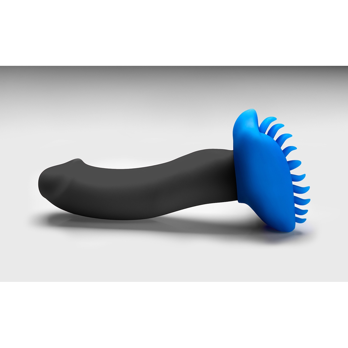 Close-up of the  Banana Pants vibrator for texture detail