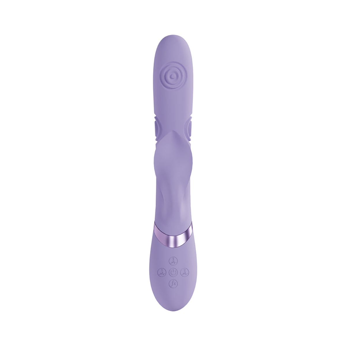 Close-up of the  Shots vibrator for texture detail