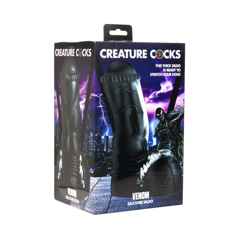 Dildo by XR Brands in Black shown for use by Her or Him