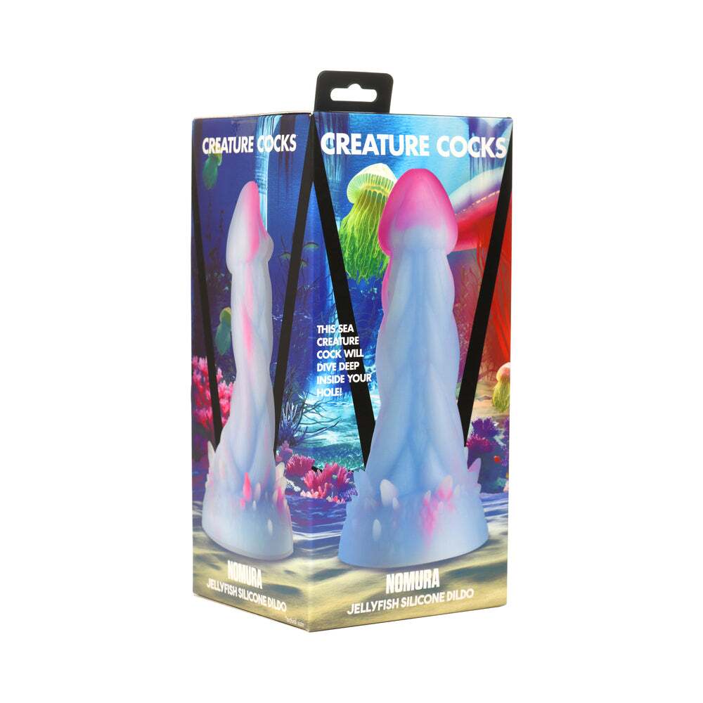 Dildo by XR Brands in Periwinkle shown for use by Her or Him