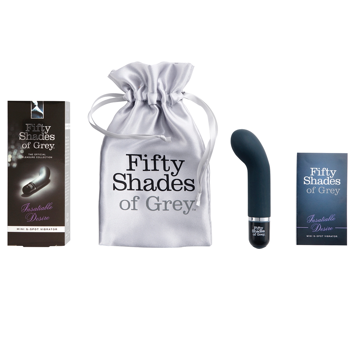 Close-up of the  Fifty Shades of Grey vibrator for texture detail